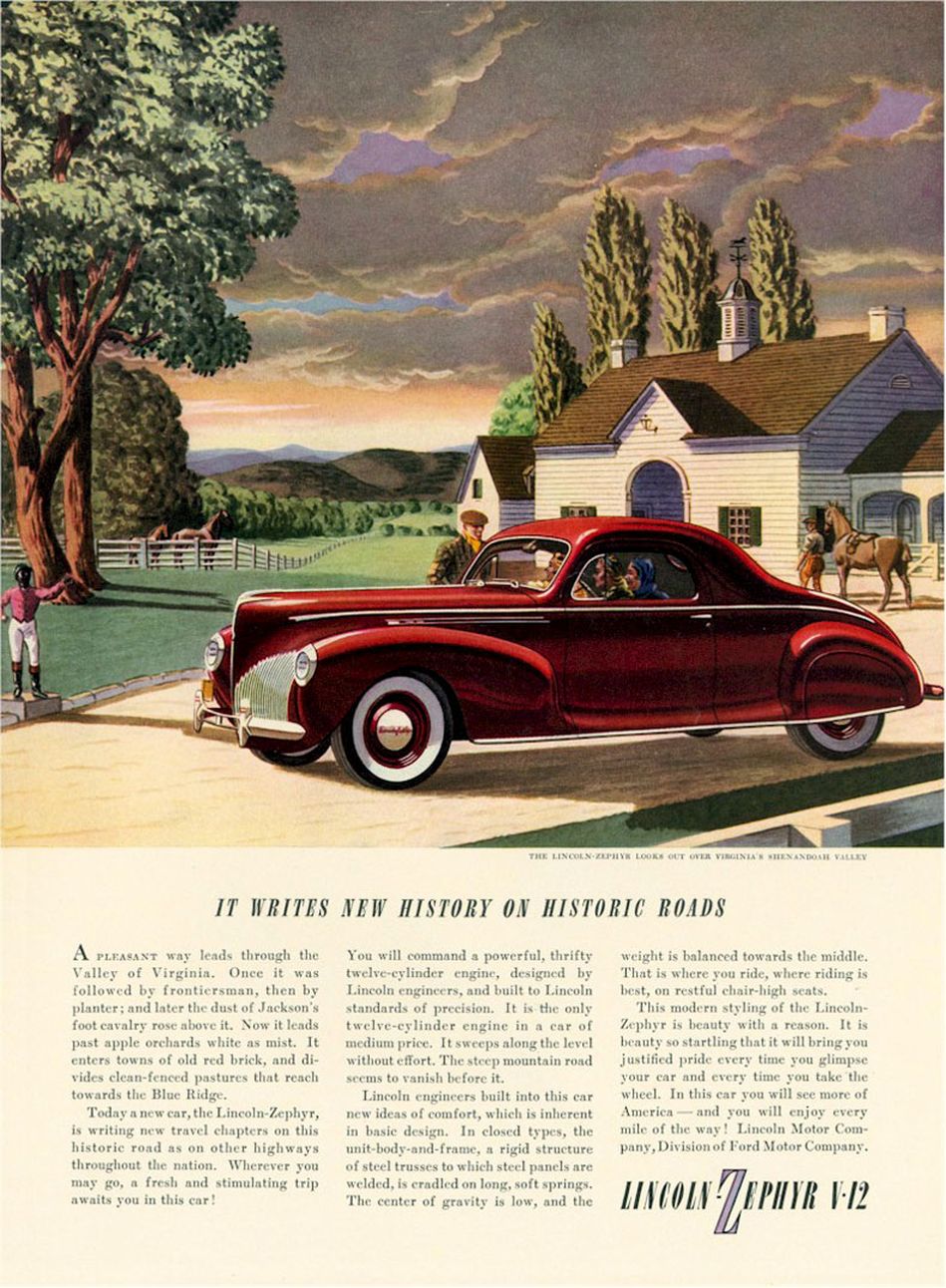 1940 Lincoln Zephyr 8